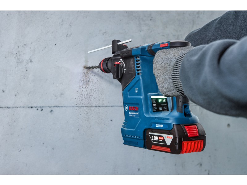 Akumulatorsko vrtalno kladivo Bosch z vpenjalno glavo ONECHUCK GBH 187-LI, 0611923121